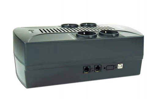Gembird EnerGenie EG-UPS-002, 850VA / 510W, UPS with AVR, 4x Schuko outlets, LED status indication, USB port
