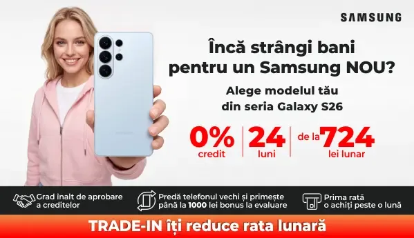 Alege Samsung Galaxy S26 | S26+ | S26 Ultra