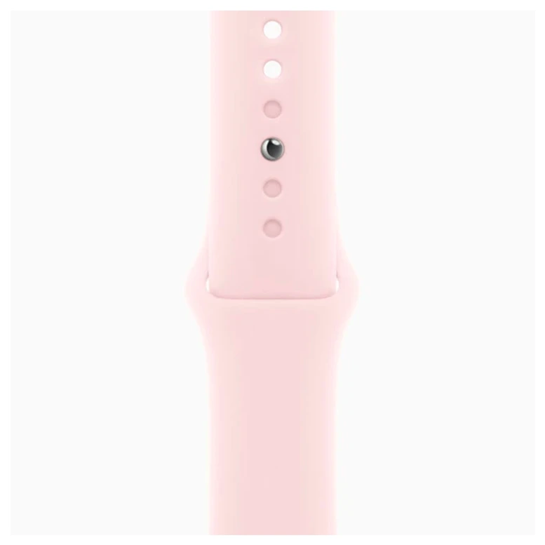 Apple Watch 9 GPS 45mm Aluminiu Pink Silicon Pink