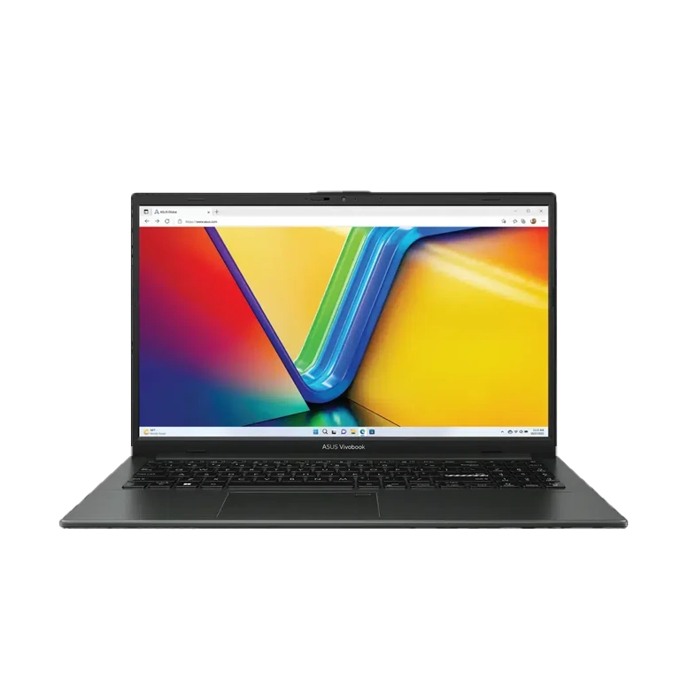 Ноутбук 15,6" ASUS Vivobook Go 15 E1504FA, Mixed Black, AMD Ryzen 5 7520U, 8Гб/512Гб, Без ОС