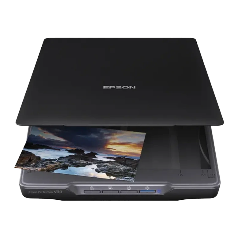 Scanner-Tablet Epson Scanner Perfection V39II, A4, Negru