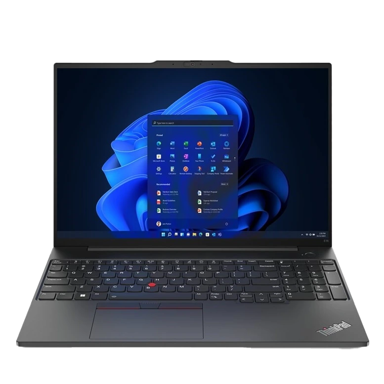 Ноутбук 16'' Lenovo ThinkPad E16 G1 / WUXGA / AMD Ryzen 5 7530U / 16GB / 512GB SSD / Black