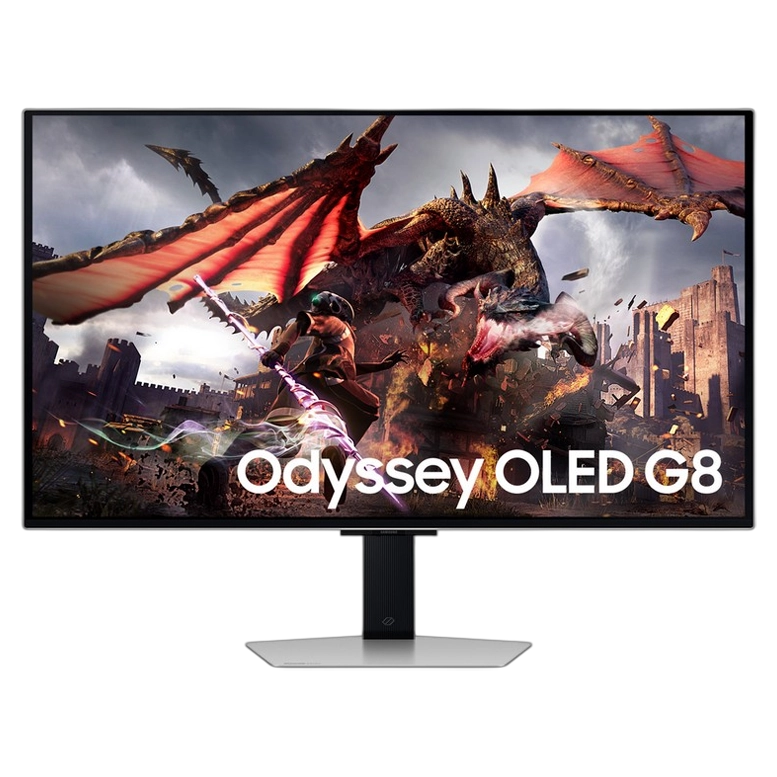 Monitor Gaming 31.5" Samsung Odyssey G8 S32DG800, Silver