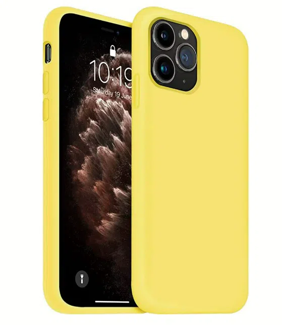 Silicon Case Premium Lemon Zest for iPhone 11