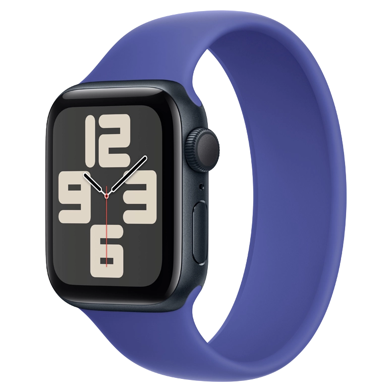 Apple Watch SE 2024 Midnight GPS Solo Loop Ultramarine 44 mm