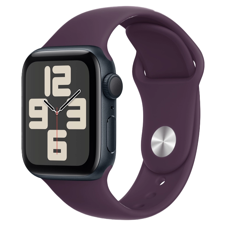 Apple Watch SE 2 gen2 Midnight GPS Sport Band Plum 40 mm