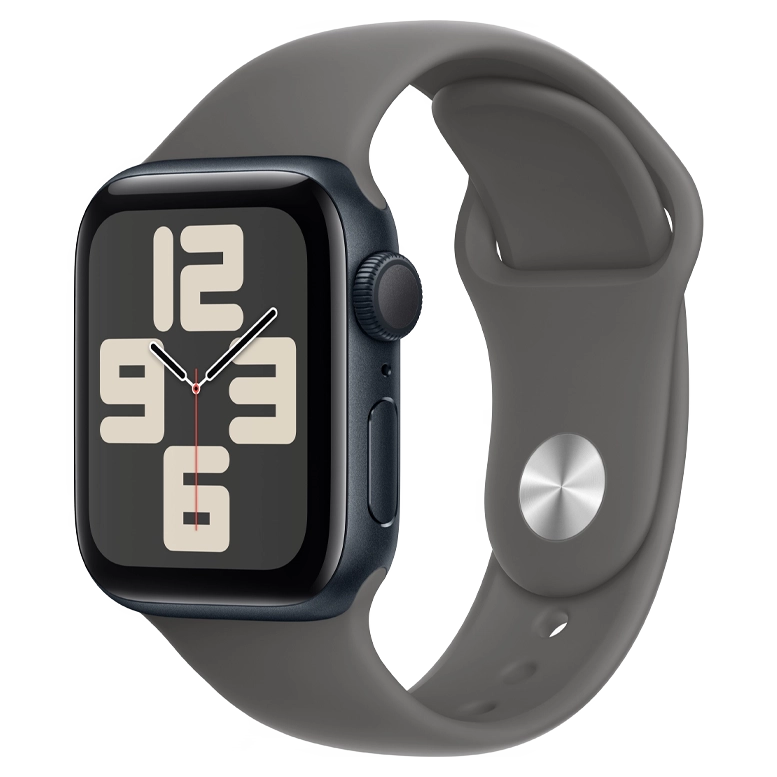 Apple Watch SE 2 gen2 Midnight GPS Sport Band Stone Gray 40 mm