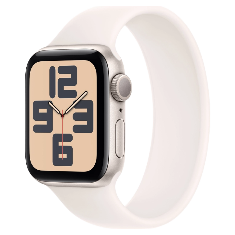 Apple Watch SE 2024 Starlight GPS Solo Loop Light Blush 40 mm