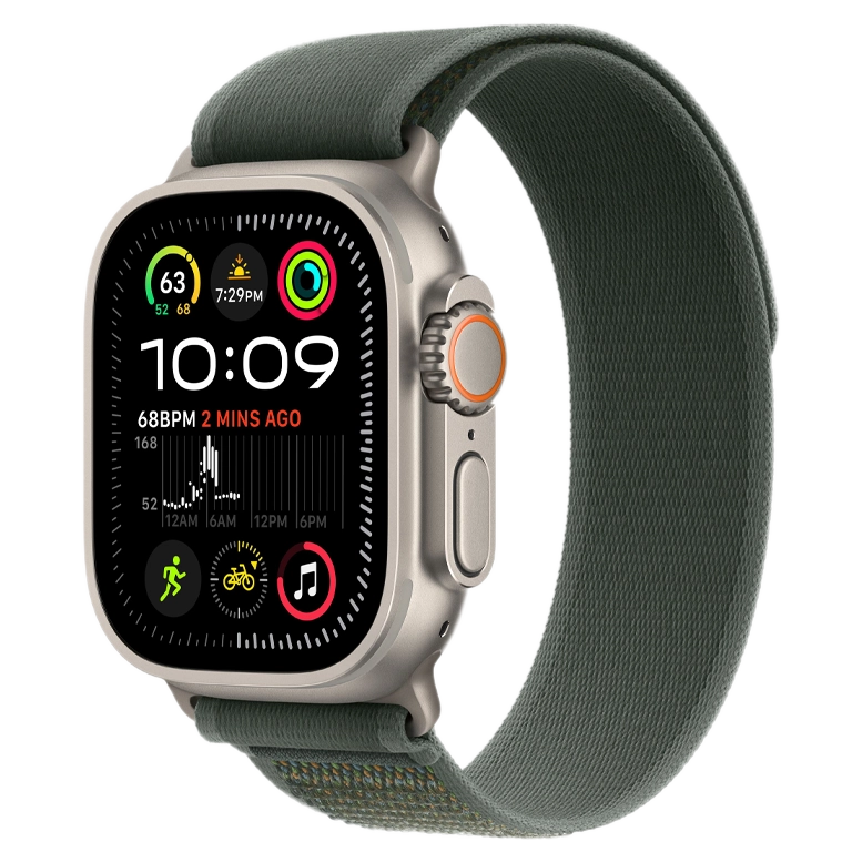 Apple Watch Ultra 2 Natural Trail Loop Green