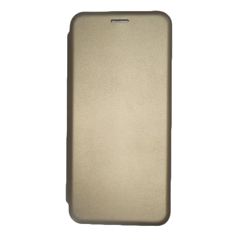 Flip case Smooth/plain leather for Xiaomi Redmi Gold