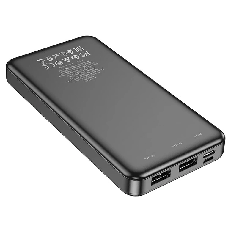 HOCO J91 power bank(10000mAh) Black