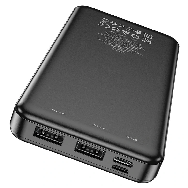 HOCO J91 power bank(10000mAh) Black