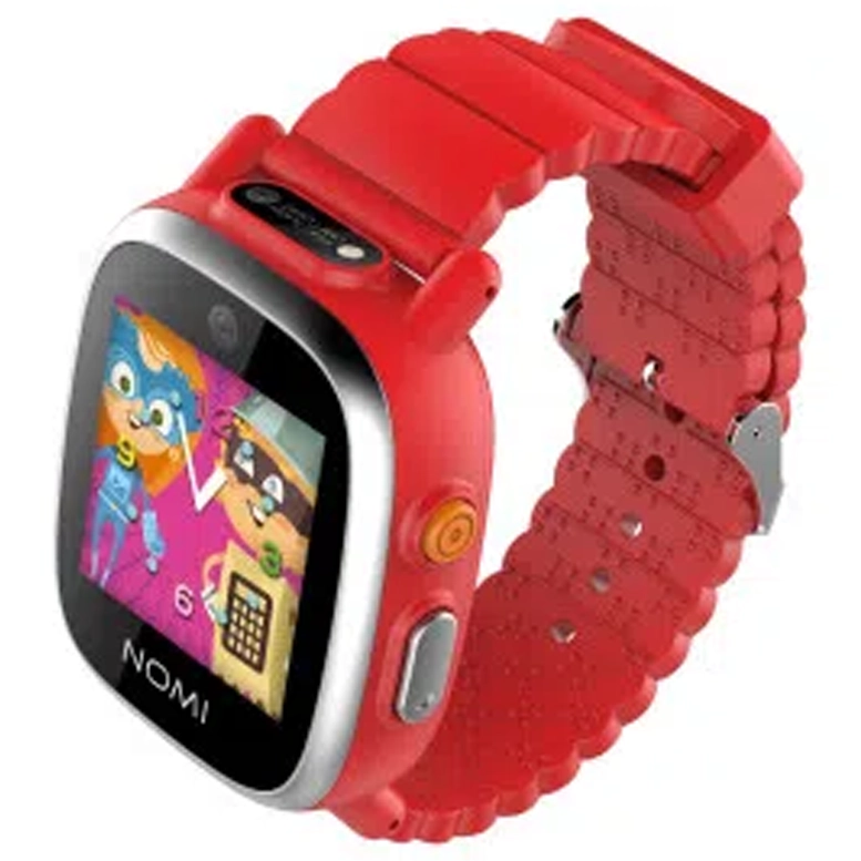 Умные часы для детей Nomi Kids watch Heroes W2s Red