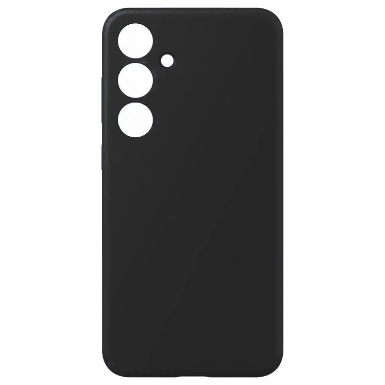 Silicon Case Premium for Samsung A Series Black