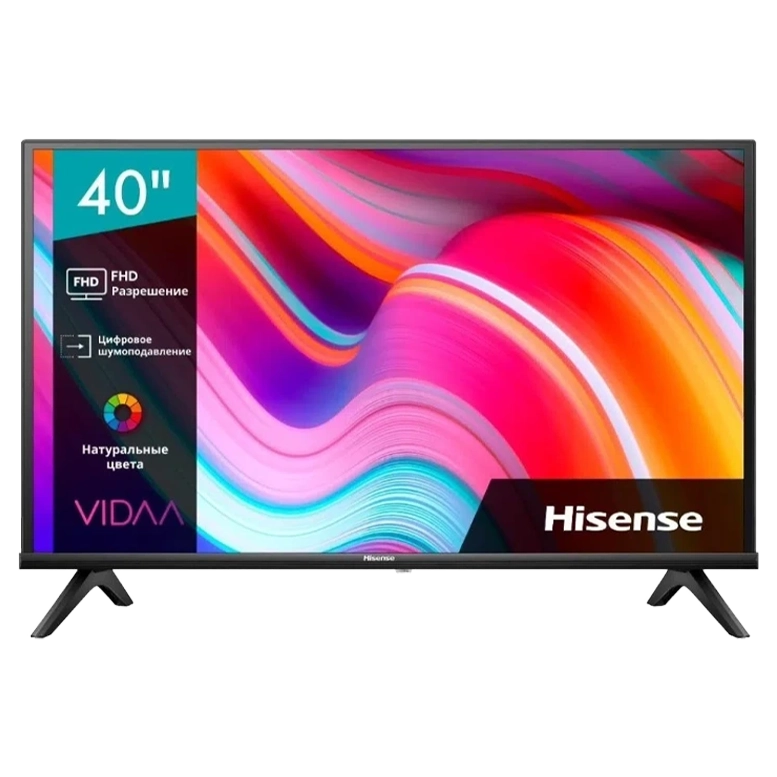 Телевизор Hisense 40" 40A4K Black