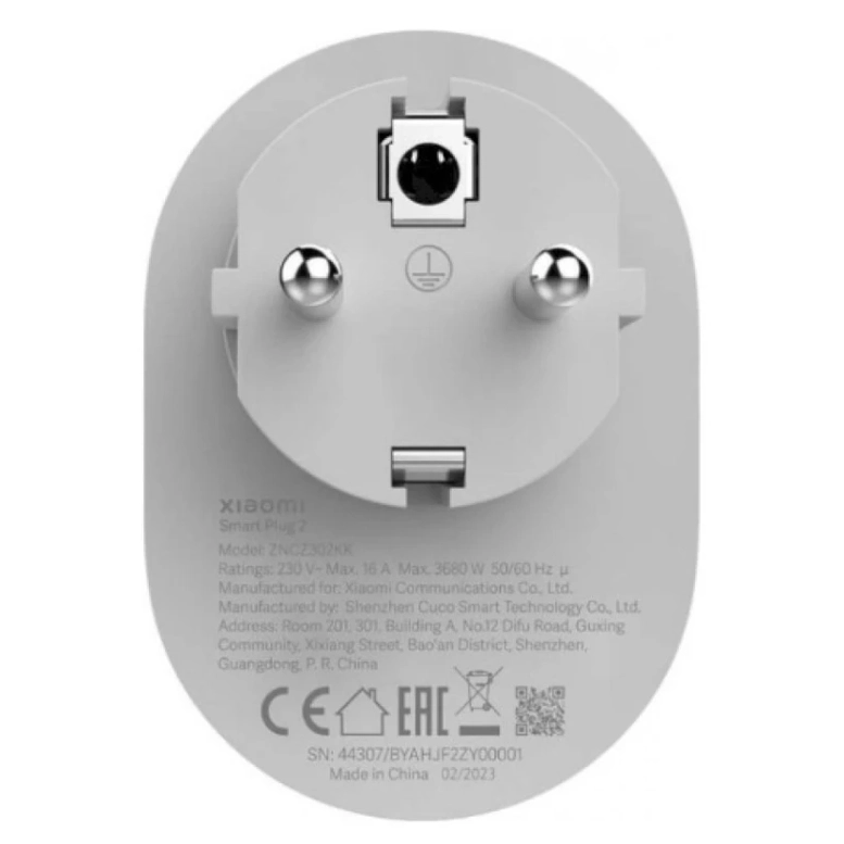 Xiaomi Smart Plug 2 EU Умная Розетка