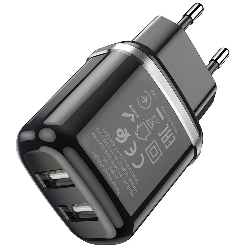 Hoco N4 Aspiring dual port charger(EU)