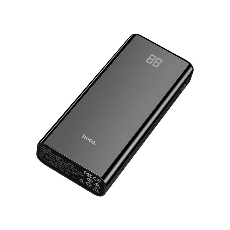 Hoco J45 Elegant shell mobile power bank(10000mAh) Black