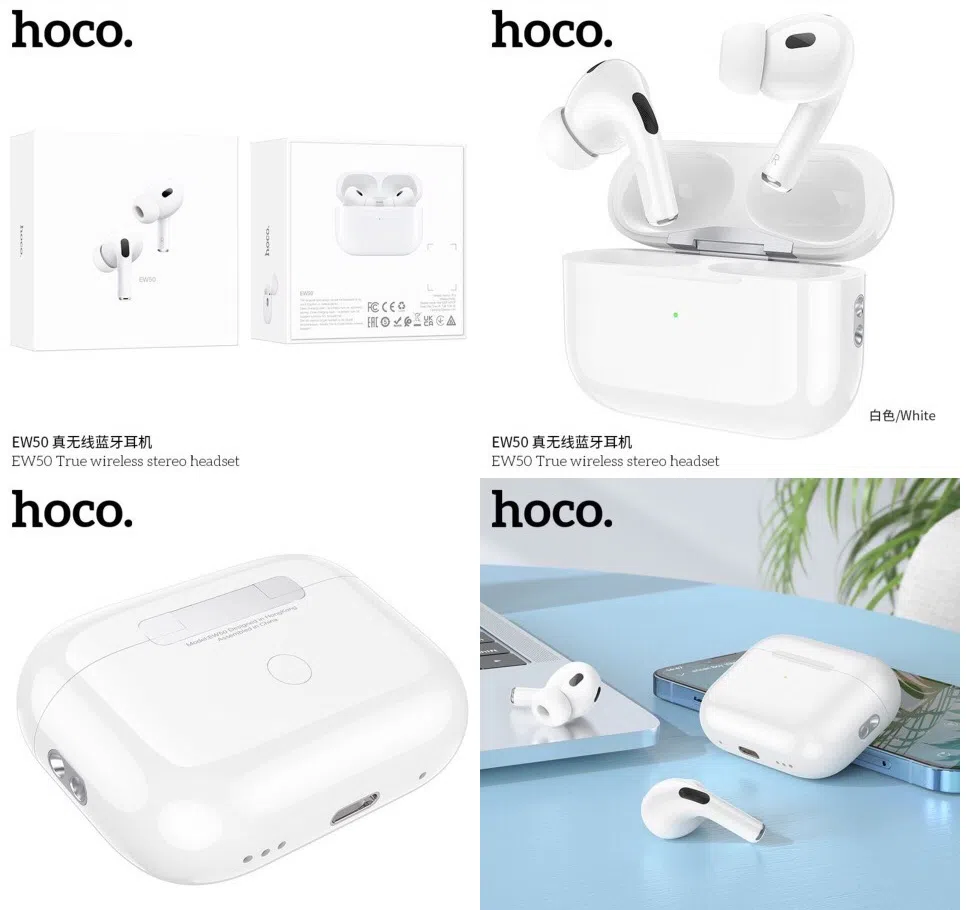 Hoco EW50 True wireless stereo headset White