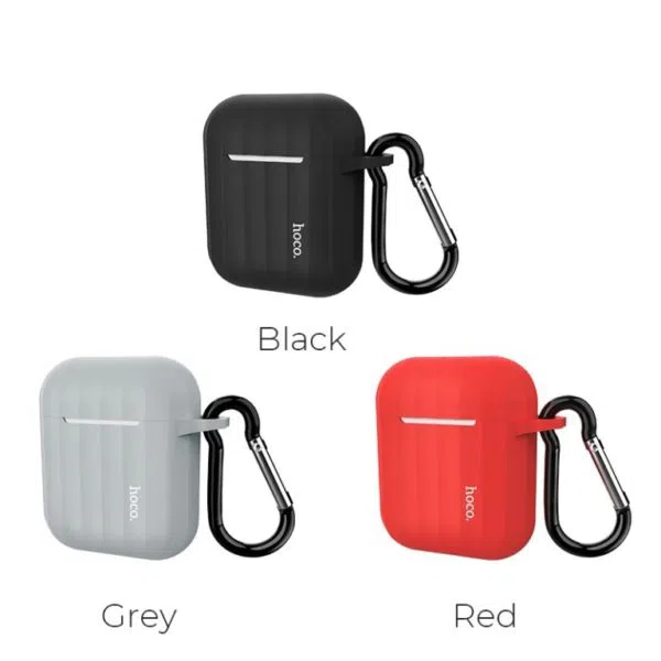 HOCO WB10 silicone case for Airpods 2 Red