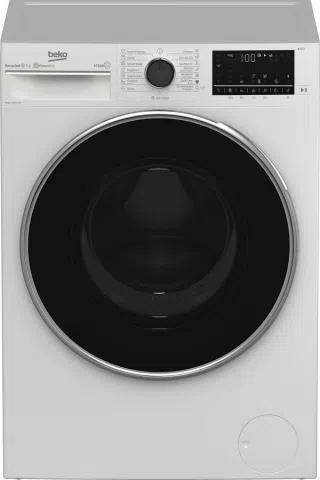 Стиральная машина стандартная Beko B3WFU584110W, 8 кг, 1400 об/мин, A, Белый