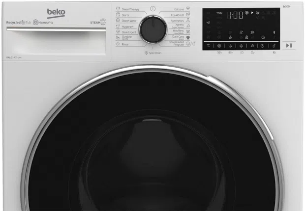 Стиральная машина стандартная Beko B3WFU584110W, 8 кг, 1400 об/мин, A, Белый