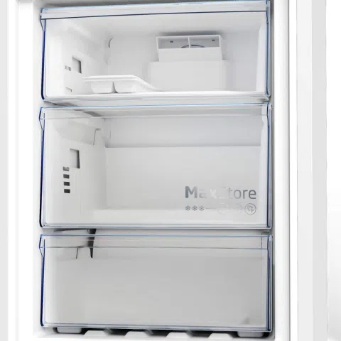 Frigider cu congelator jos Beko B5RCNA405HXB, 355 l, 203.5 cm, D, Gri