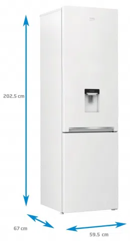 Frigider Beko RCSA406K40DWN 