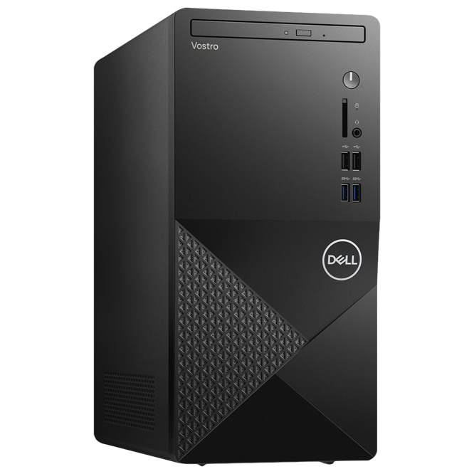 Dell Vostro 3888 Tower Black (Core i3-10100 2.9-4.3 GHz, 4GB RAM, 1TB HDD, DVD-RW, WiFi, Ubuntu)