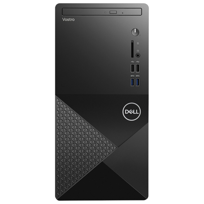 Dell Vostro 3888 Tower Black (Core i3-10100 2.9-4.3 GHz, 4GB RAM, 1TB HDD, DVD-RW, WiFi, Ubuntu)