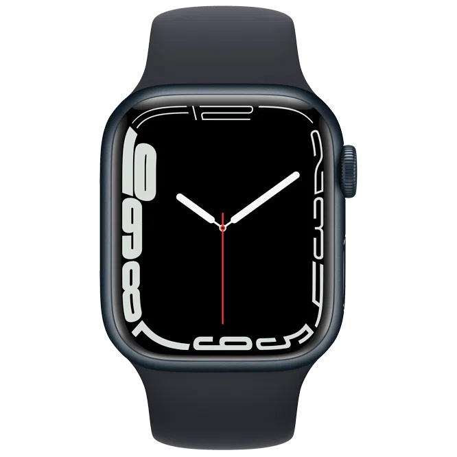 Apple Watch Series 7 Aluminum 41mm MKHQ3 (GPS+Cellular) Midnight