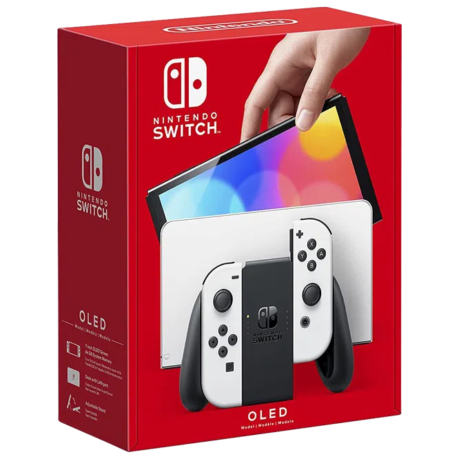 Nintendo Switch OLED Model with White Joy-Con