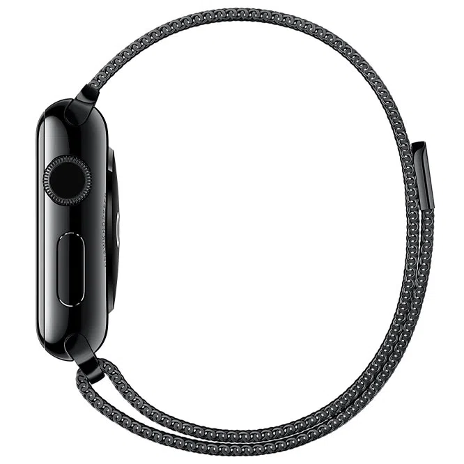 Strap for Apple watch band 42-44 mm Metal Black 135-255 mm