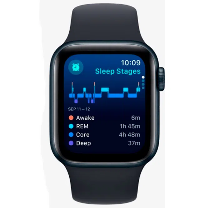 Apple Watch SE 3 Midnight GPS Sport Band Midnight 44 mm