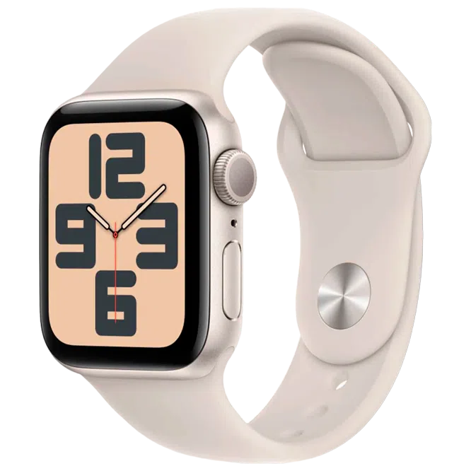 Apple Watch SE 3 Starlight GPS Sport Band Light Blush 40 mm