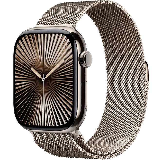 Apple Watch 10 Titanium GPS Natural 42 mm