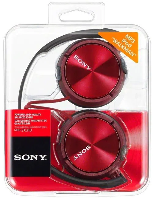 Наушники проводные Sony MDR-ZX310APR