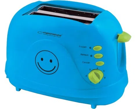 Тостер Esperanza Smiley Blue (EKT003)