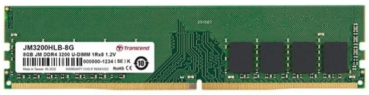 Оперативная память Transcend 8Gb DDR4-3200MHz PC25600 CL22