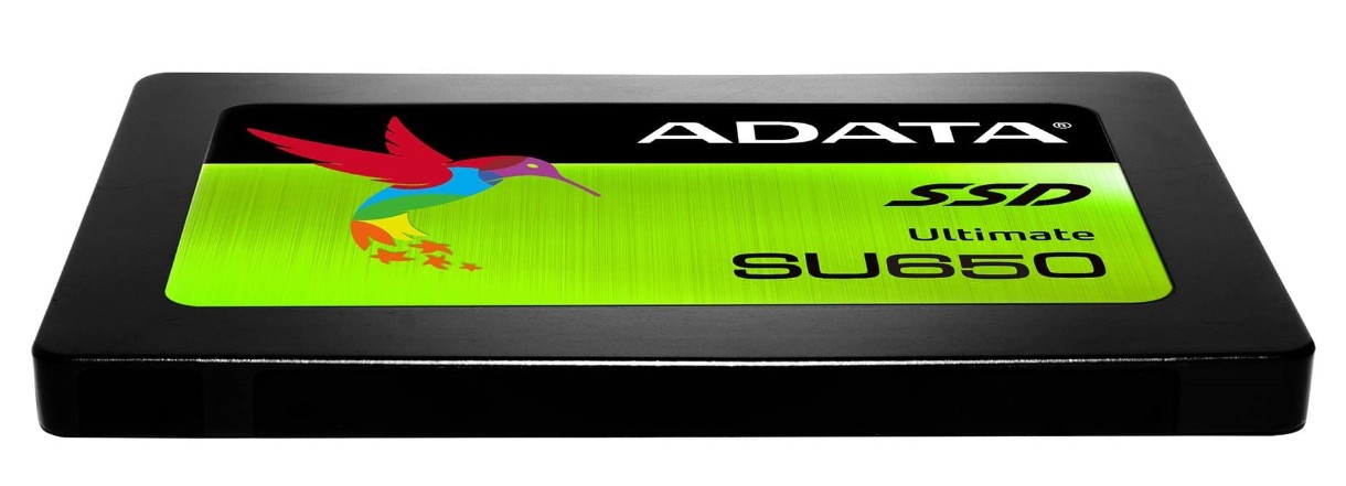 2.5" SATA SSD  240GB   ADATA Ultimate SU650 [R/W:520/450MB/s, 40K/75K IOPS, MK/SMI, 3D-NAND TLC]