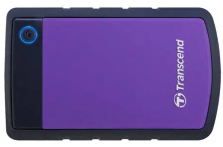 Внешний жесткий диск Transcend StoreJet 25H3P 2Tb Rubber Grey/Violet