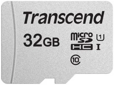 Карта памяти Transcend MicroSD 32Gb Class 10 UHS-I (TS32GUSD300S)