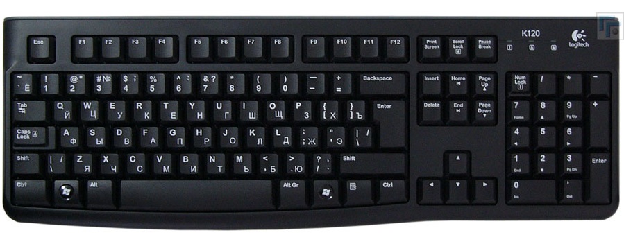 Keyboard & Mouse Logitech MK120, Thin profile, Spill-resistant, Quiet typing, Black, USB