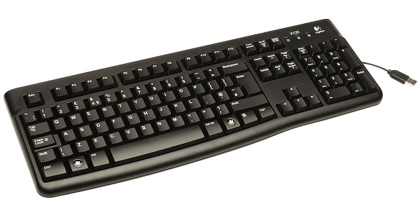 Keyboard & Mouse Logitech MK120, Thin profile, Spill-resistant, Quiet typing, Black, USB