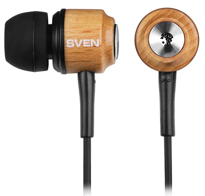 Earphones SVEN SEB 12 WD - Wooden-Black