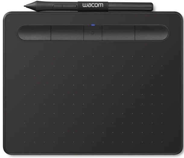 Графический планшет Wacom Intuos S CTL-4100WLK Black