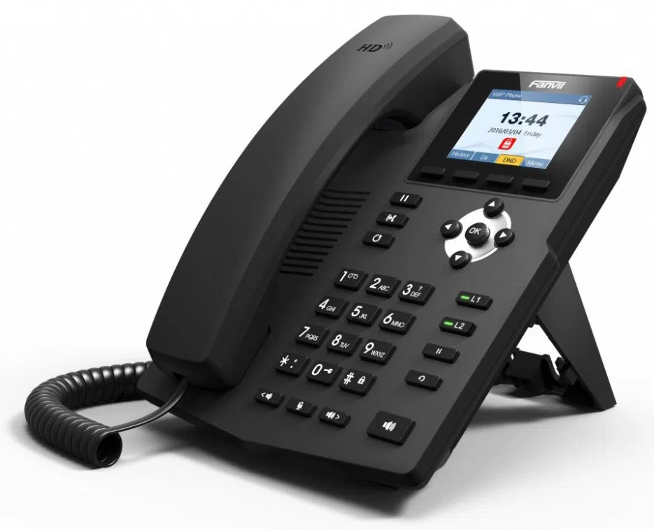 Fanvil X3SP Black, VoIP phone, Colour Display, POE support