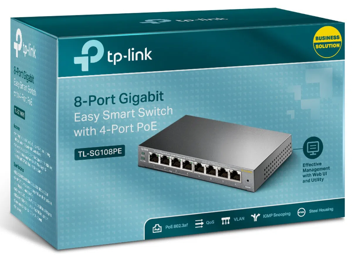 Коммутатор Tp-Link TL-SG108PE