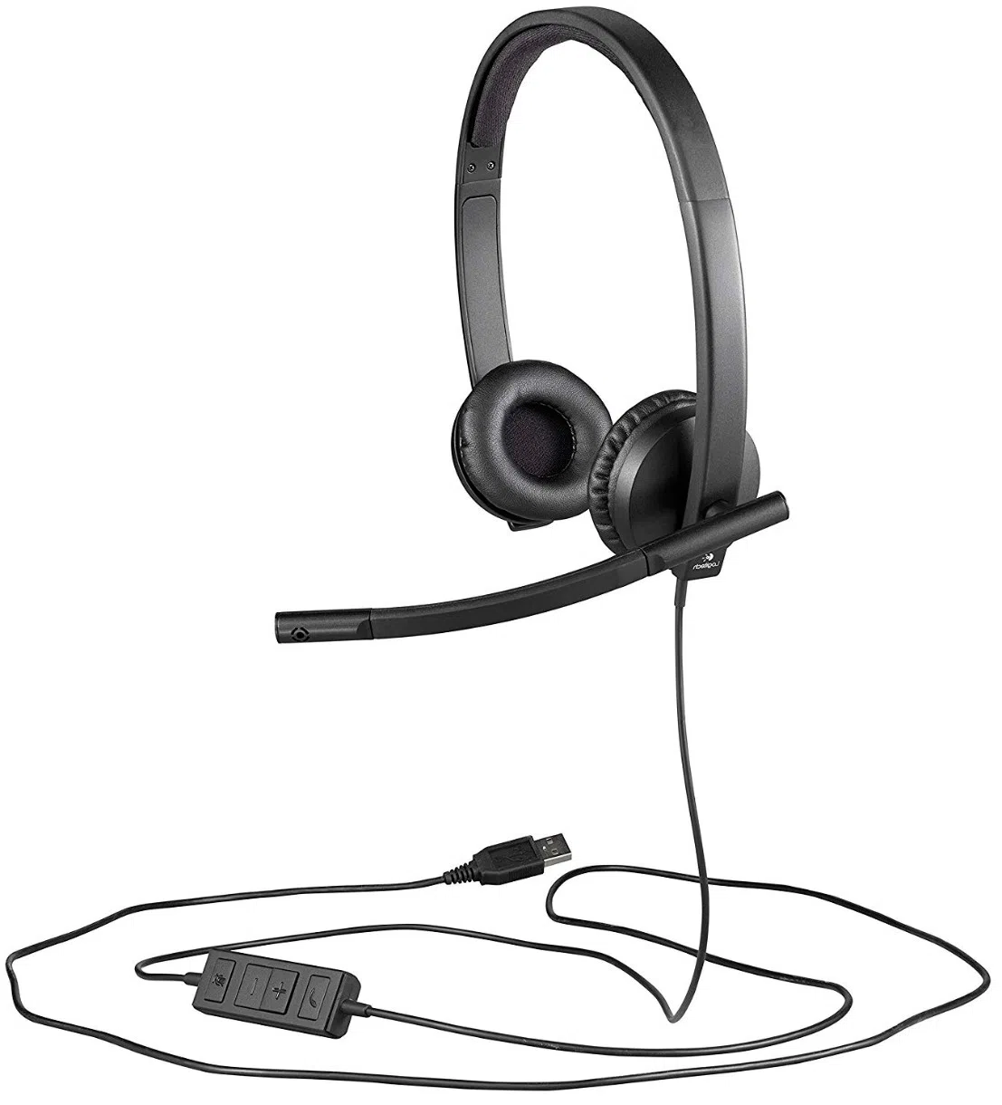 Căşti Logitech H570e Black