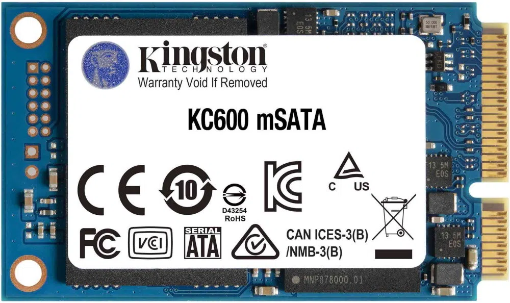 SSD накопитель Kingston KC600 512Gb (SKC600MS/512G)